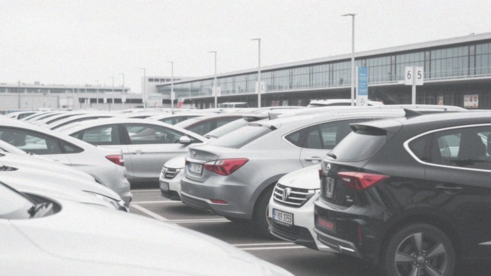 Gdzie znajduje się najbliższy parking do hali przylotów na lotnisku Wrocław?