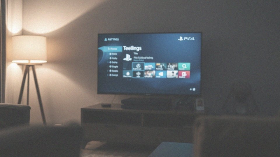 Jak otworzyć ustawienia wyjścia wideo na konsoli PS4?