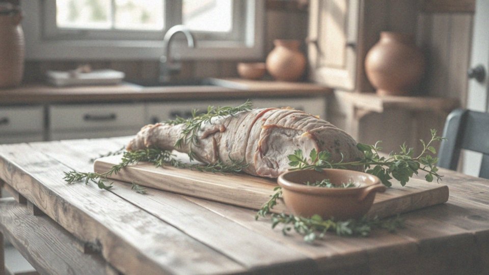 Jakie zioła mogą poprawić aromat karkówki pieczonej?