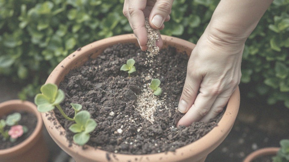 Kiedy stosować nawóz granulowany podczas sadzenia pelargonii?