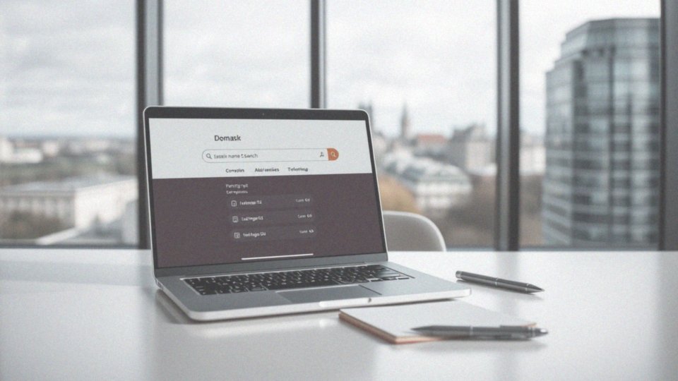 Jak sprawdzić dostępność domeny internetowej dla nazwy firmy?