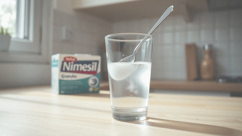 Jakie są wskazówki dotyczące mieszania Nimesilu?