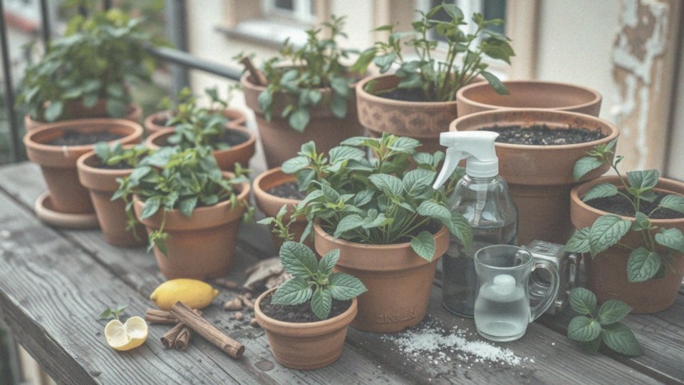 Jakie są naturalne metody zwalczania mrówek w doniczkach?