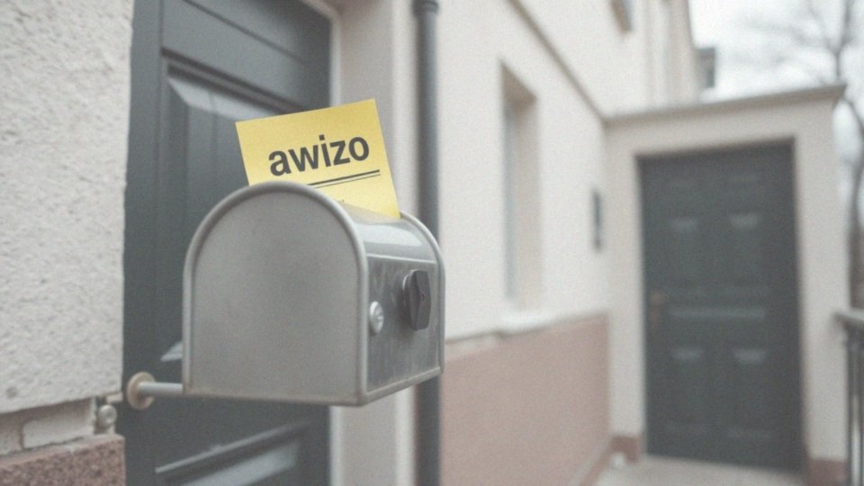 Jak wygląda proces wysyłania awiza przez policję?