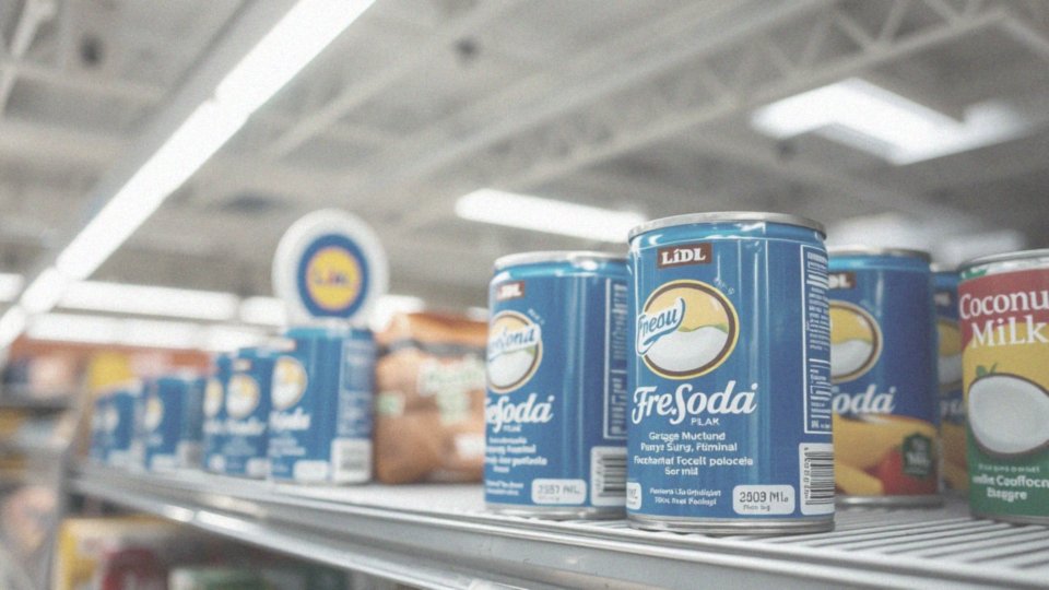 Jakie są dostępne promocje na mleczko kokosowe w Lidl?