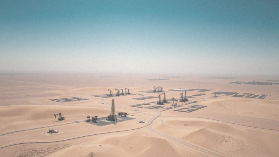 Jakie złoża ropy naftowej znajdują się na Półwyspie Arabskim?